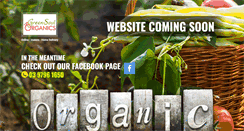 Desktop Screenshot of greensoulorganics.com.au
